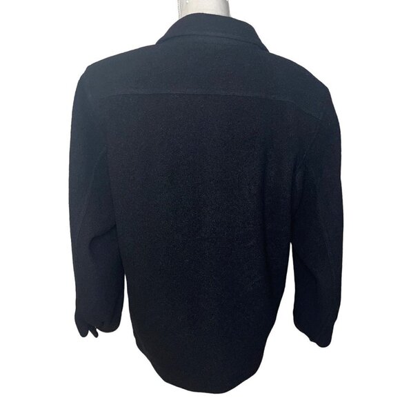 Takeo Nishida Maison De Mode Womens Jacket Black Size Medium Vintage Wool Blend - Picture 2 of 16